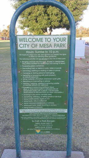 Jefferson Park Rules Sign - Mesa, AZ.jpg