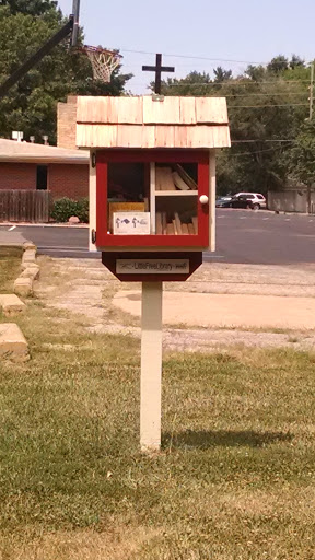 Little Free Library Behind Lutheran Church - Topeka, KS.jpg
