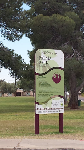 Welcome To Palma Park Sign - Phoenix, AZ.jpg
