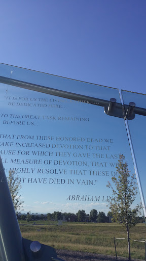 Abraham Lincoln Glass Wall Memorial Quoye - Aurora, CO.jpg