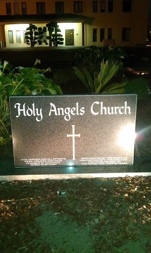 Holy Angels Church Marble Plaque - Daly City, CA.jpg