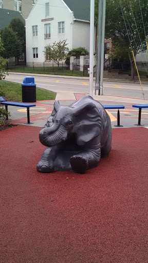 Playful Elephant Sculpture - Cincinnati, OH.jpg