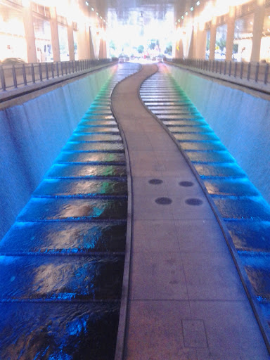 Waterfall Underpass at the David L. Lawrence Convention Center