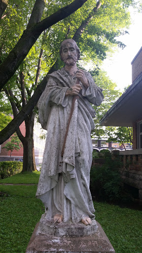 Statue De Saint-FranÃ§ois-d'Assise - Ville de Québec, QC.jpg