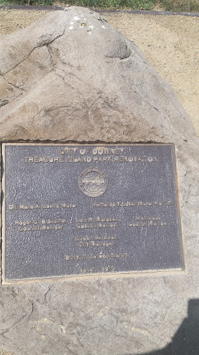 City of Downey Treasure Island Park renovation plaque - Downey, CA.jpg