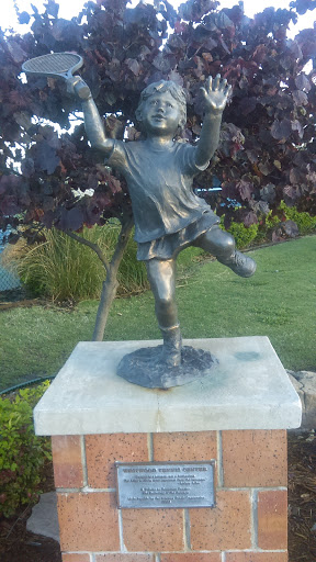 Westwood Tennis Center Tennis Statue - Norman, OK.jpg