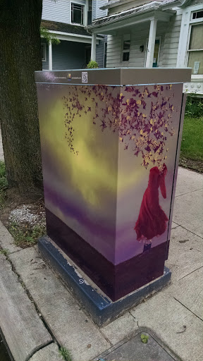 Pennsylvania Dutch Styled Painted Utility Box - Ann Arbor, MI.jpg