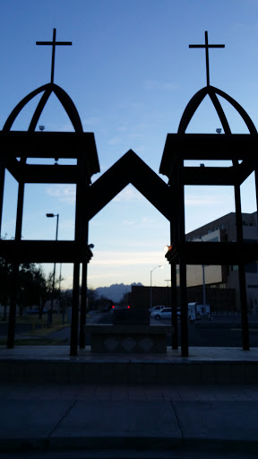 St Genevieve's Church Monument - Las Cruces, NM.jpg