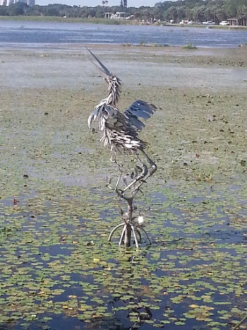 Lake Maggiore Egret Sculpture - Saint Petersburg, FL.jpg