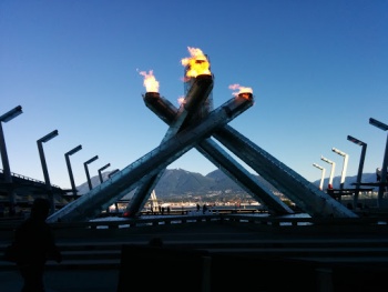 Cauldron of the 2010 Winter Olympics - Vancouver, BC.jpg