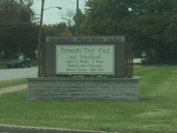Westminster Presbyterian Church Sign - Springfield, MO.jpg