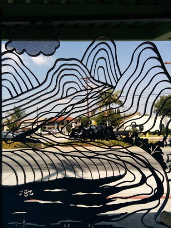 Blue Metal Art Divider - El Monte, CA.jpg