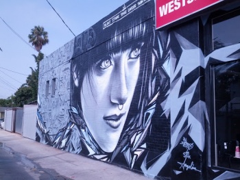 Comic Book Girl Mural - Los Angeles, CA.jpg