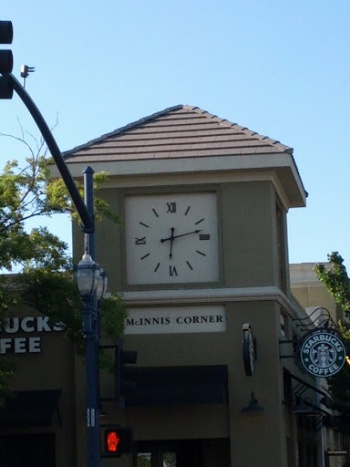 McInnis Corner Clock - Fairfield, CA.jpg
