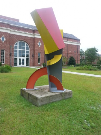 Yellow Red Sculpture - Wilmington, NC.jpg