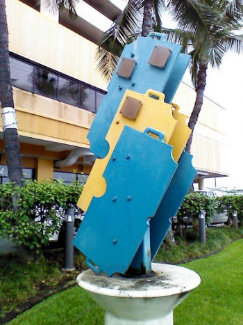Sculpture at Dole Cannery - Honolulu, HI.jpg