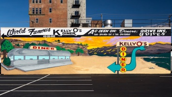Mural on Kelly O'S Diner - Pittsburgh, PA.jpg