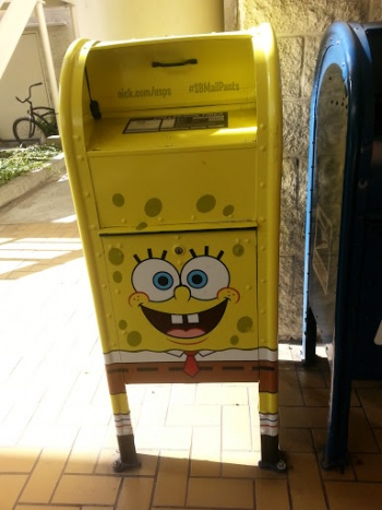 Sponge Bob Mail Pants Mail Box - Torrance, CA.jpg