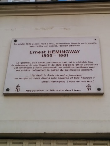Ernest Hemingway's Home - Paris, Île-de-France.jpg