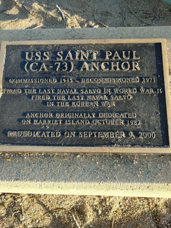 USS Saint Paul (CA-73) Anchor - Saint Paul, MN.jpg