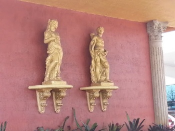 Roman depiction of Adam & Eve - Hialeah, FL.jpg