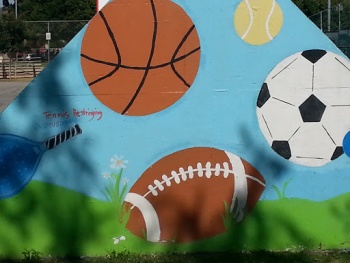 Vets Park Sport Mural - Culver City, CA.jpg