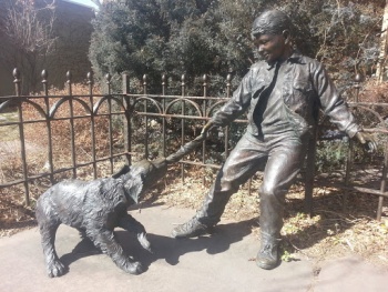 Boy and Dog Statue - Boulder, CO.jpg