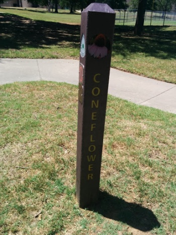 Coneflower Trail Marker - Flower Mound, TX.jpg