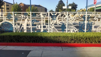 Train Fence at Lawrence Station - Sunnyvale, CA.jpg