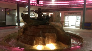 Indian in Canoe Fountain - Thousand Oaks, CA.jpg