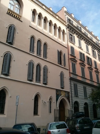 Portale Chiesa Suore Agostiniane - Roma, Lazio.jpg