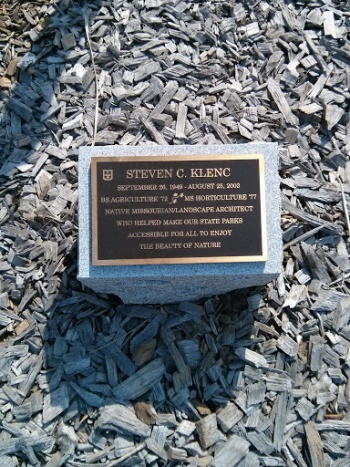 Steven Klenc Memorial Plaque - Columbia, MO.jpg