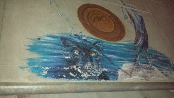 Panther And Fish Sidewalk Mural - Springfield, MO.jpg