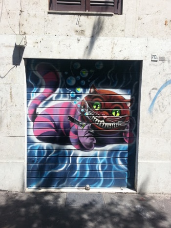 Mural Cheshire Cat - Roma, Lazio.jpg