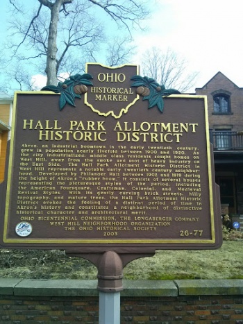 Hall Park Allotment Historic District Plaque - Akron, OH.jpg