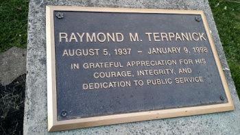Raymond Terpanick Memorial Placard - Woodbridge Township, NJ.jpg