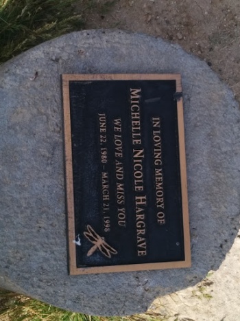 Michelle Nicole Hargrave Memorial Plaque - Lancaster, CA.jpg