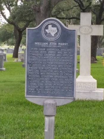 William John Marsh Historical Marker - Fort Worth, TX.jpg