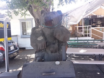 Mama and Baby Bear Wood Carving - Thousand Oaks, CA.jpg