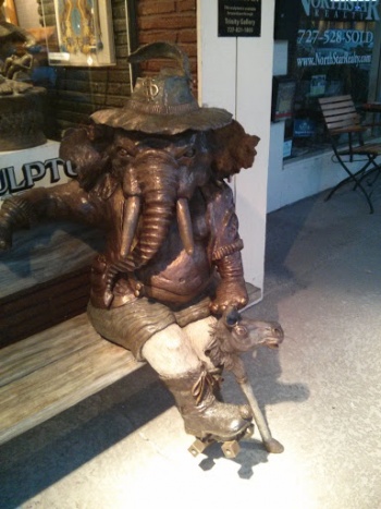 Elephant on Bench - Saint Petersburg, FL.jpg