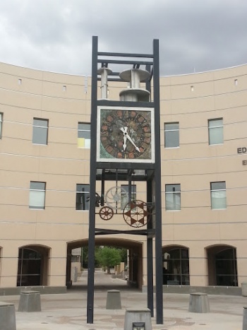 Engineering Plaza Clock - Las Cruces, NM.jpg