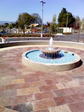 Santa Clara Town Centre Single Fountain - Santa Clara, CA.jpg