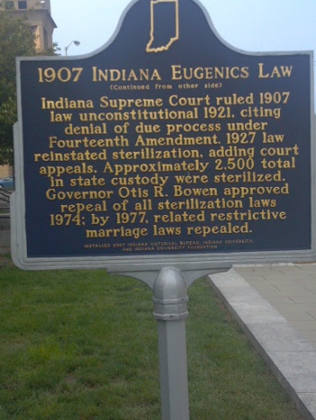 1907 Indiana Eugenics Law - Indianapolis, IN.jpg