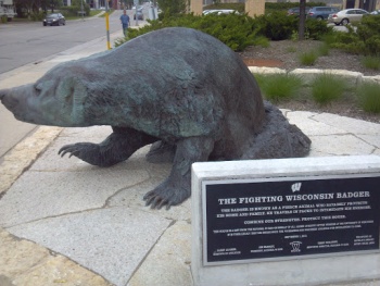 Camp Randall Fighting Badger Statue - Madison, WI.jpg