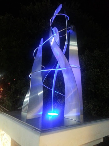 Steel Crabtree Sculpture - Raleigh, NC.jpg