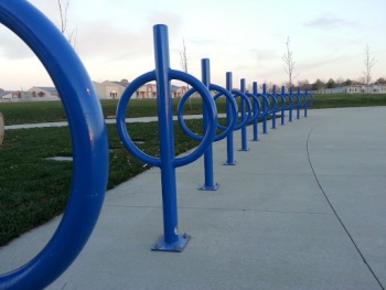 Blue Bike Rack - Roseville, CA.jpg
