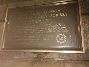 General John Forbes Memorial - Pittsburgh, PA.jpg