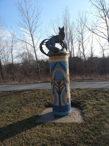 Fox Statue @ Rock Run Trailway - Joliet, IL.jpg