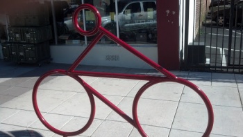 Red Bicycle Pipe Sculpture - Vallejo, CA.jpg