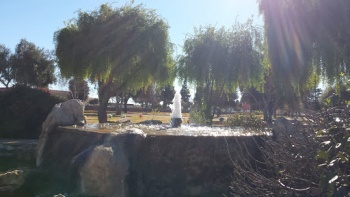 Saint maria cemetery district fountain - Santa Maria, CA.jpg